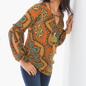 Chico’s Peasant Top